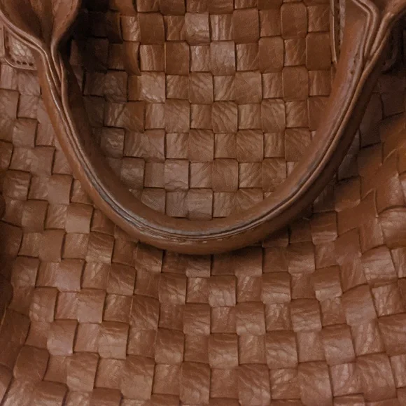 Brown Woven Handbag - Picture 2 of 10
